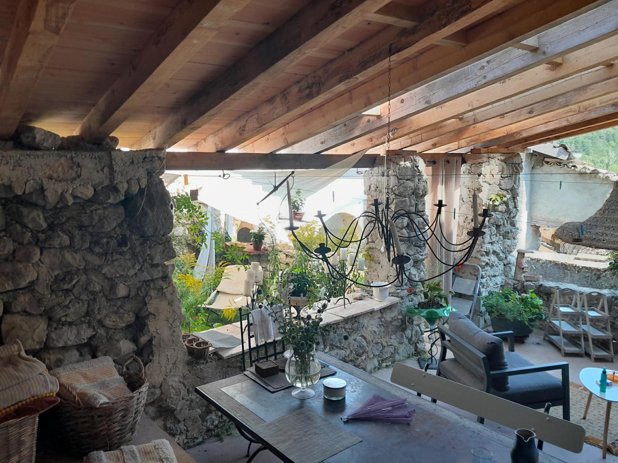 Chambre D'Hotes La Romarine Barnave Exteriör bild